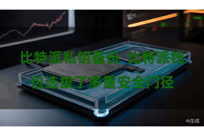 比特派私钥备份 比特派钱包选拔了多重安全门径